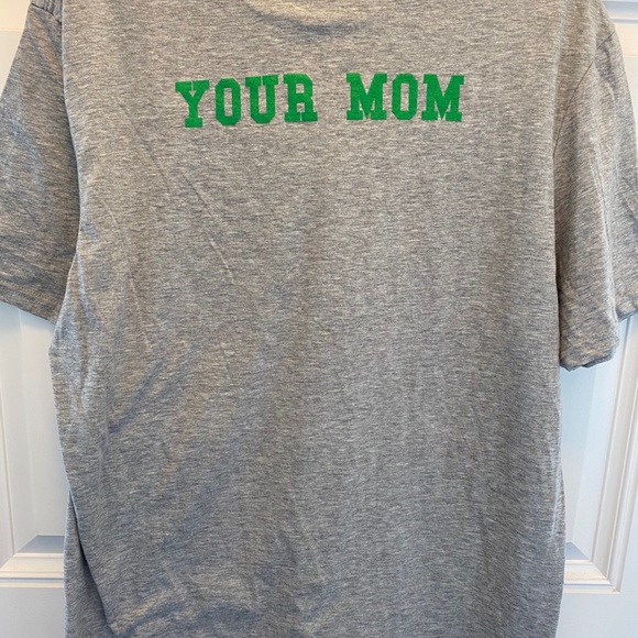 New Gray short sleeve t-shirt with gym humor - Picture 4 of 4